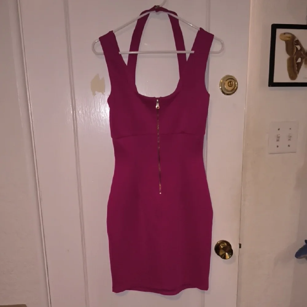Guess | Fuchsia Backless Dress - Picture 4 of 4